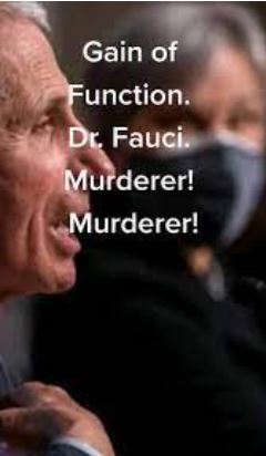yeah you know you have killed millions with you gain of function