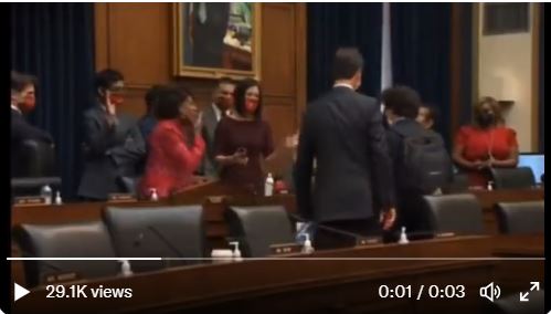 maxine waters blow a kiss to sam bankman fried - this is just sick and criminal