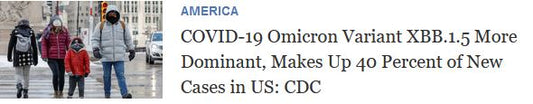Omicron Variant XBB.1.5 - POS Pfizer Vaccine Injury - January 01, 2023